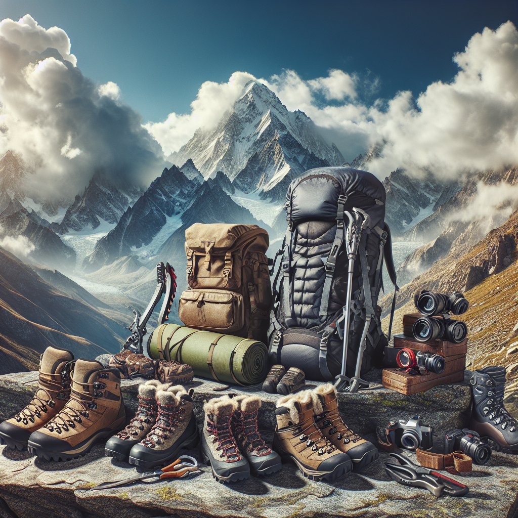 Best equipment for mountain travel